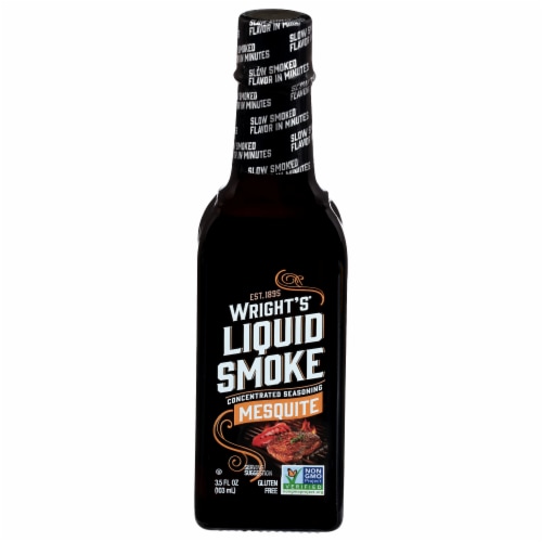 Wright's® Mesquite Liquid Smoke Seasoning Perspective: front