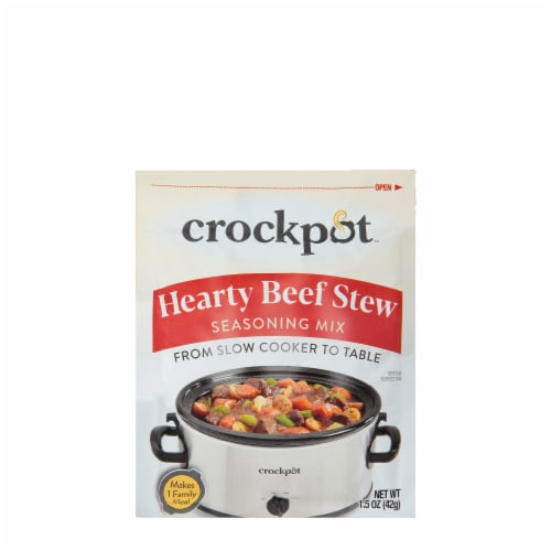 Crockpot Hearty Beef Stew Seasoning Mix Perspective: front