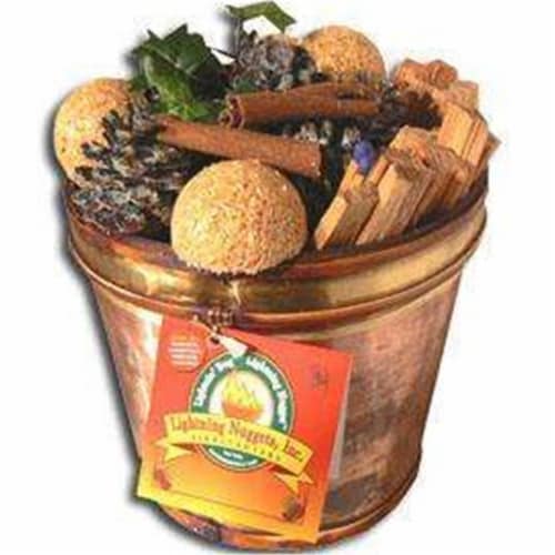 Lightning Nuggets COPPERTOP Copper Top - 24 Lightning Nuggets - Copper Tin Fire Starter Gift Perspective: front