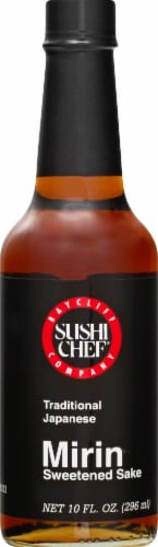 Sushi Chef Mirin Sweetened Sake Perspective: front