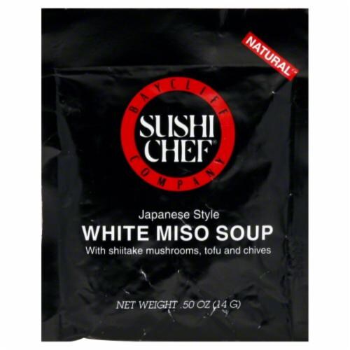 Sushi Chef White Miso Soup Perspective: front