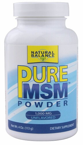 Natural Balance  Pure MSM™ Powder   Unflavored Perspective: front