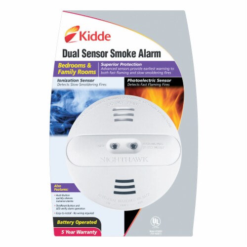 Kidde Dual Sensor Smoke Alarm, 1 ct Ralphs