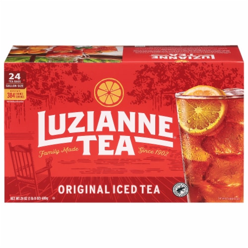 Luzianne® Gallon Size Iced Tea Bags Perspective: front