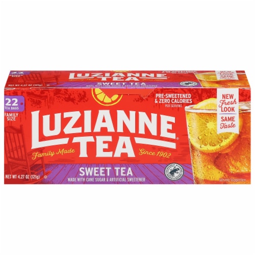 Luzianne Iced Tea Bag Sizes & How To Make The Right Amount of Iced