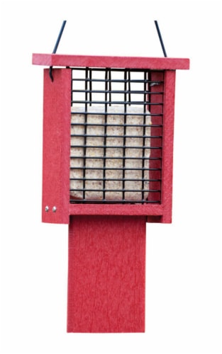 WoodLink Going Green Tail Prop Suet Feeder Perspective: front
