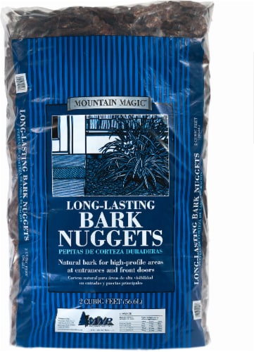 Mountain Magic™ Long Lasting Bark Nuggets Perspective: front