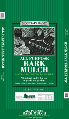 Mountain Magic™ All Purpose Bark Mulch Perspective: front