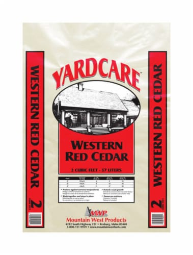 Yardcare Western Red Cedar Mulch 2 cu. ft. - Total Qty: 1 Perspective: front