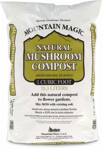 Mountain West Products Mountain Magic™ Mushroom Compost Perspective: front