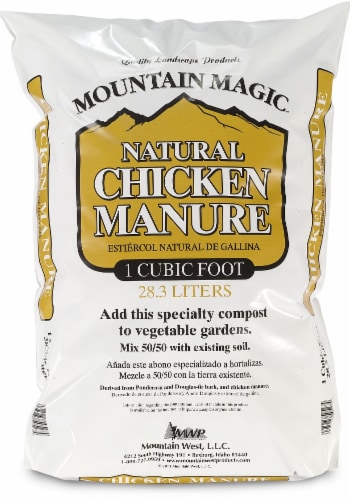 Mountain West Products Mountain Magic™ Chicken Manure Compost Blend Perspective: front