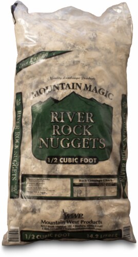 Mountain Magic River Rock Nuggets Perspective: front