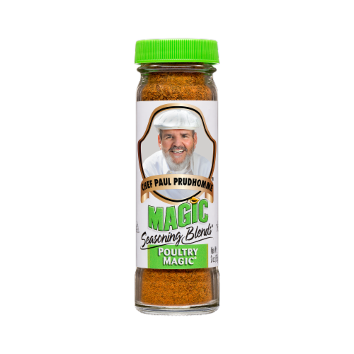 Chef Paul Prudhommes® Poultry Magic® Seasoning Blends® Perspective: front