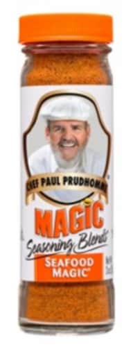 Chef Paul Prudhommes® Seafood Magic® Seasoning Perspective: front
