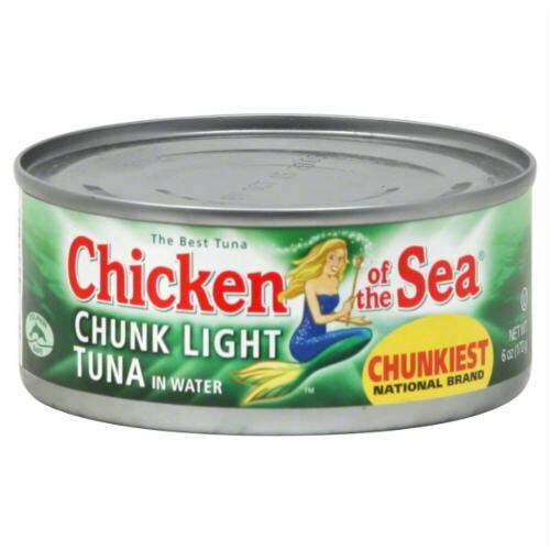 Chicken of the Sea Chunk Light Tuna Perspective: front