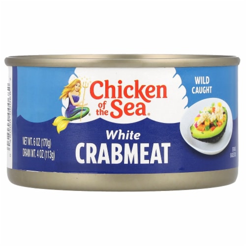 Chicken of the Sea White Crab 6 ounces Perspective: front