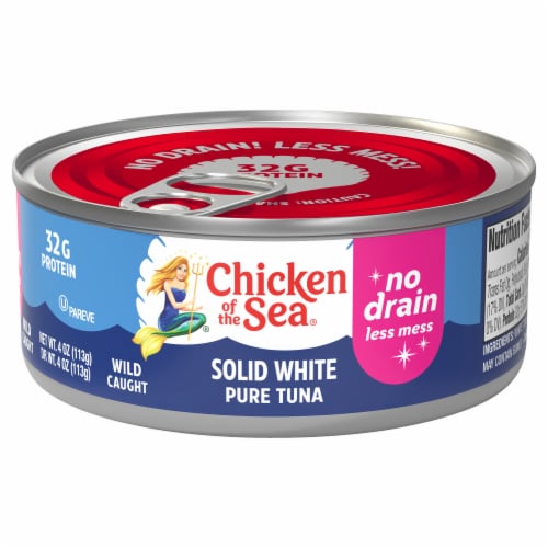 Chicken of the Sea® Solid White Pure Tuna Perspective: front