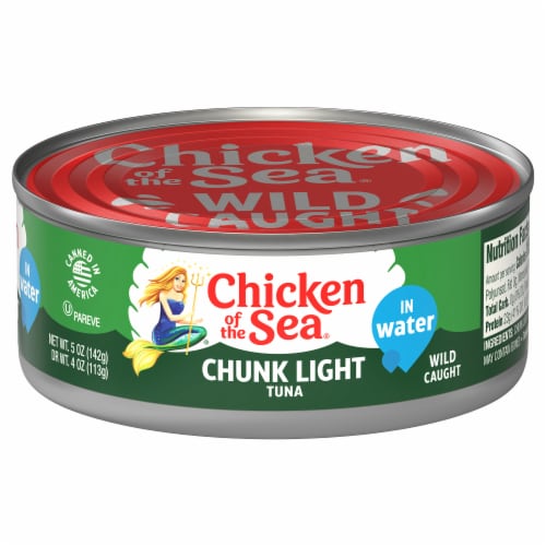 Chicken of the Sea Chunk Light Tuna In Water Perspective: front