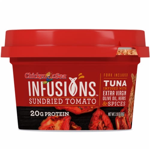 Chicken of the Sea® Infusions™ Sundried Tomato Tuna Perspective: front