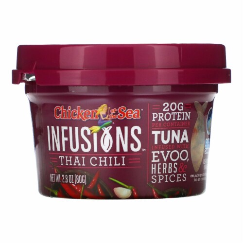 Chicken of the Sea® Infusions™ Thai Chili Tuna Cup Perspective: front