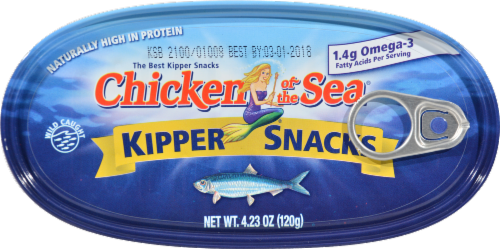 Chicken of the Sea Kipper Snacks Perspective: front