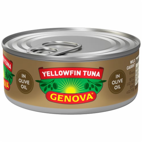 Genova Premium Yellowfin Tuna in Olive Oil, 5 oz Fry’s Food Stores