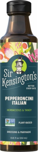 Sir Kensington’s Keto & Paleo Pepperoncini Italian Vinaigrette Gluten-Free Vegan Dressing & Marinade