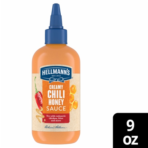 Hellmann's Creamy Chili Honey Sauce Perspective: front