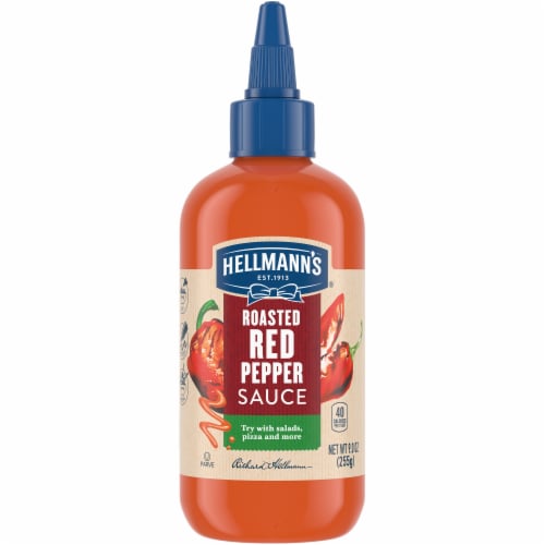 Hellmann's® Roasted Red Pepper Sauce Perspective: front