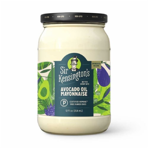 Sir Kensington's Keto & Paleo Avocado Oil Gluten-Free Mayonnaise Perspective: front