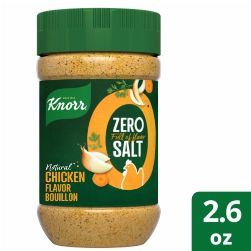 Knorr Zero Salt Natural Chicken Flavor Bouillon Powder Bouillon