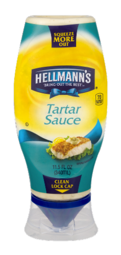 Hellmann's Tartar Sauce Squeeze Bottle Perspective: front