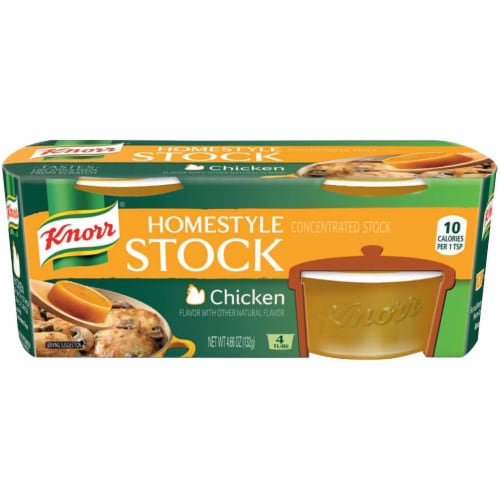 Knorr® Homestyle Concentrated Chicken Stock, 4 ct / 4.66 oz King Soopers