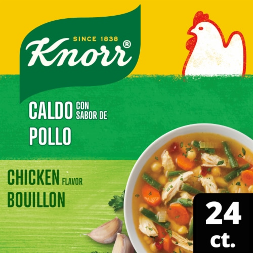 Knorr® Chicken Bouillon Cubes Perspective: front