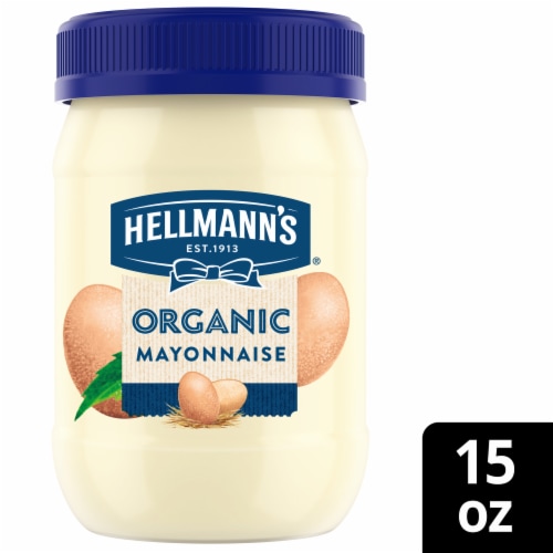 Hellmann's Original Organic Mayonnaise Perspective: front