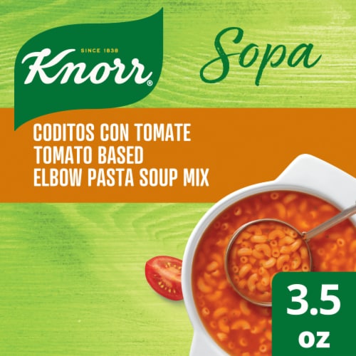 Knorr® Tomato Based Elbow Pasta Soup Mix Perspective: front