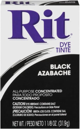 Rit Fabric Dye - Black, 1.125 Ounce - Kroger