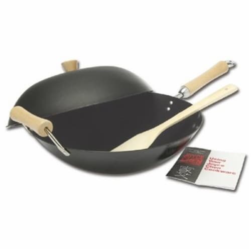 T-fal Easy Care Nonstick Wok, 14.25 inch, Grey 