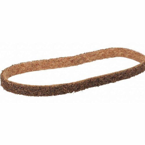 Scotch-Brite Sanding Belt,1/2Wx24 L,NonWoven,AO,CRS  61500072733 Perspective: front