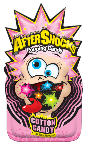 AfterShock® Cotton Candy Popping Candy Perspective: front
