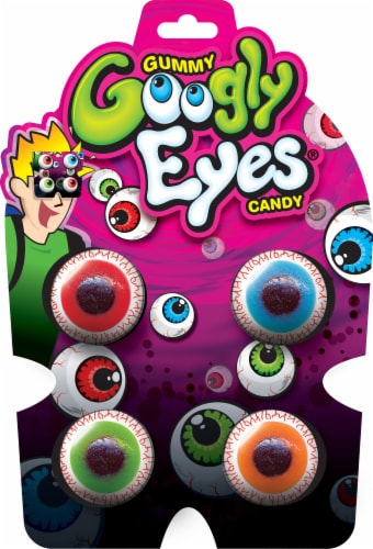 Googly Eyes® Eyeballs Gummy Candy Pack Perspective: front