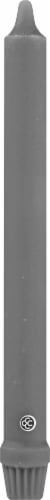 Colonial Candle 10 in Charcoal Candle Perspective: front