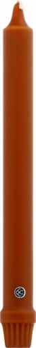 Colonial Candle® Classic Taper Candle - Amber Perspective: front