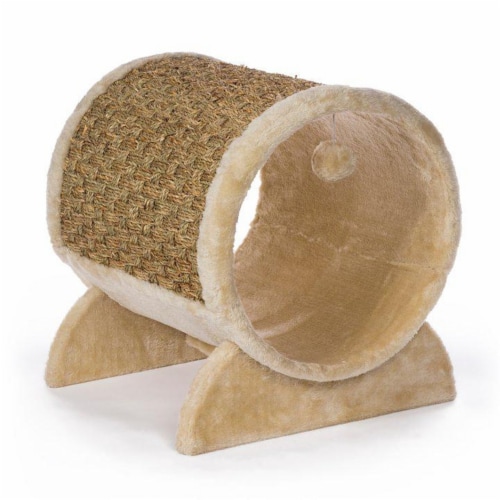 Prevue Pet Products Kitty Power Paws Plush Cozy Tunnel Perspective: front