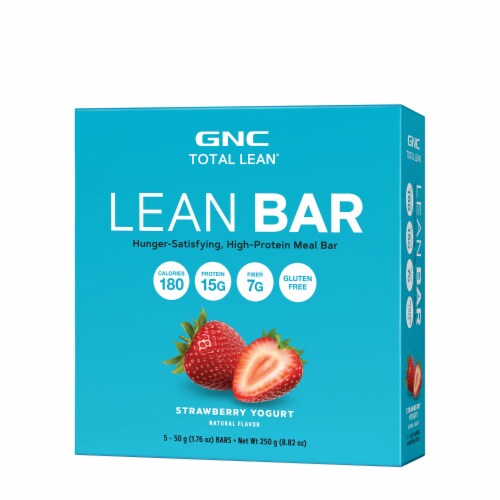 GNC Live Well Lean Bars - Strawberry Perspective: front