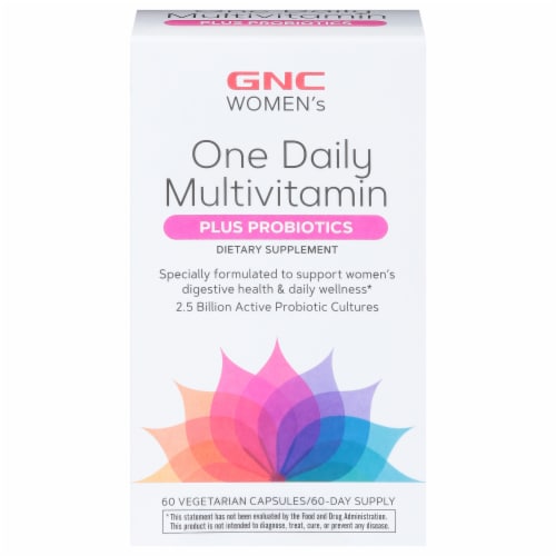 GNC Women's One Daily Multivitamin Plus Probiotics Perspective: front