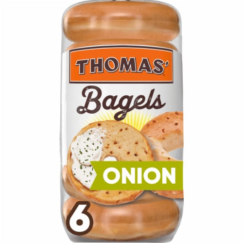 Thomas' Onion Bagels Perspective: front