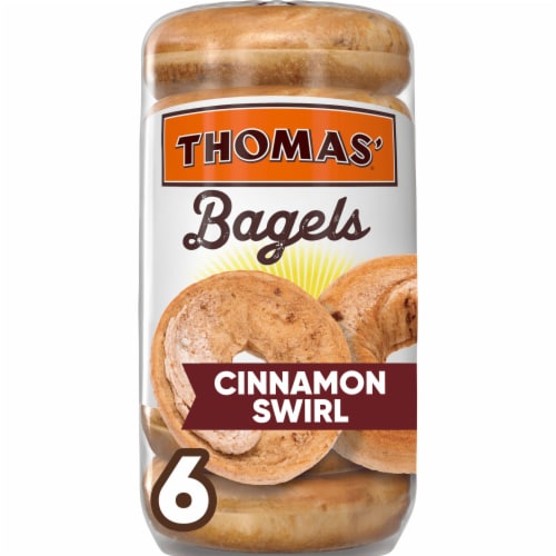 Thomas’ Cinnamon Swirl Pre-Sliced Bagels