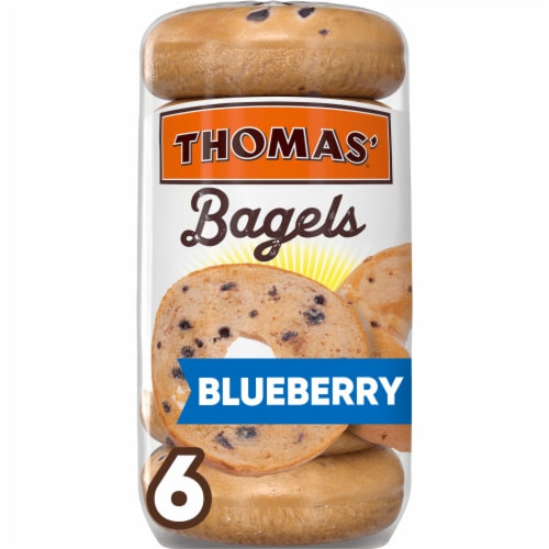 Thomas Blueberry Bagel Perspective: front