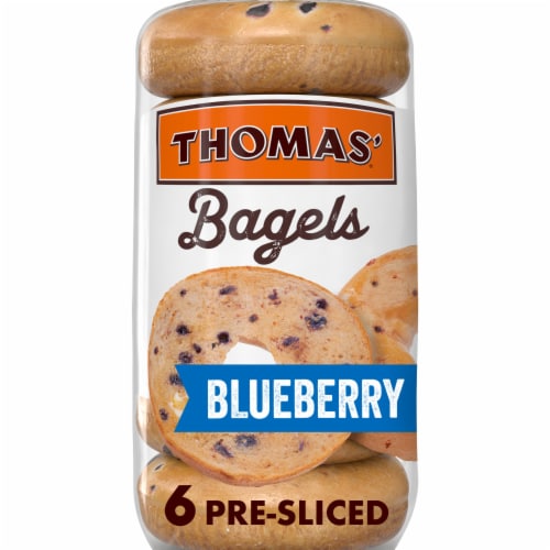 Thomas Blueberry Bagel Perspective: front